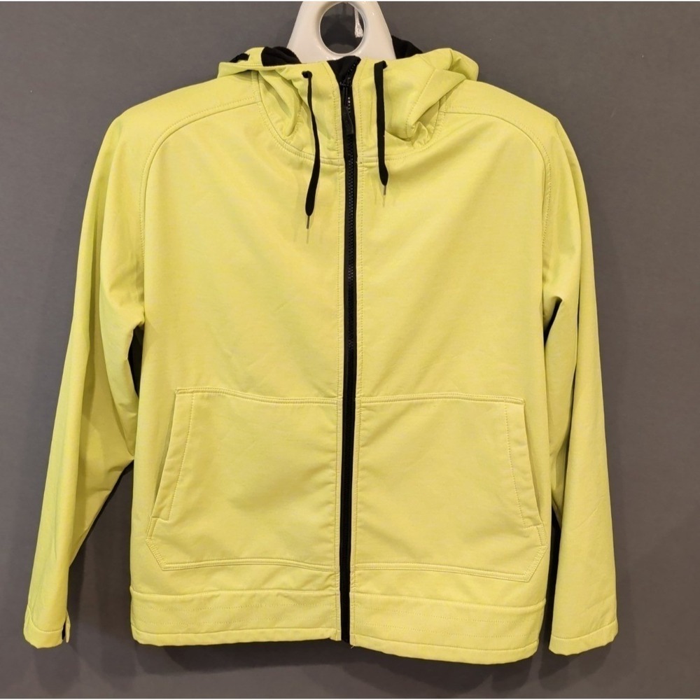 Pulse Waterproof Windproof Breathable Softshell Jacket‎ Hooded Yellow Sz L